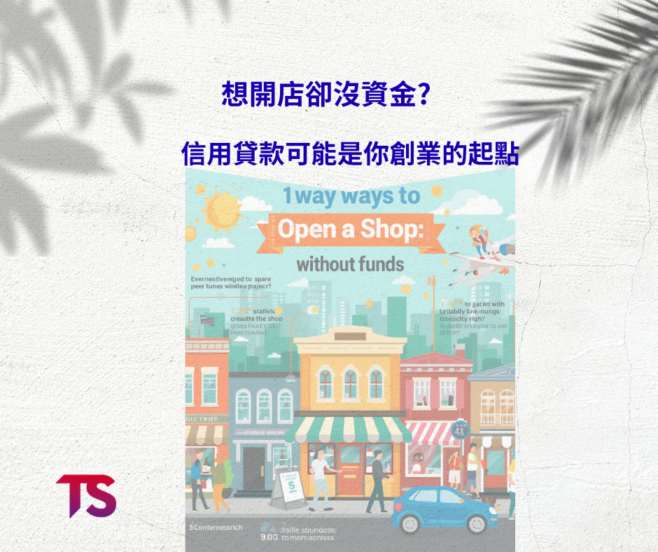 想開店卻沒資金